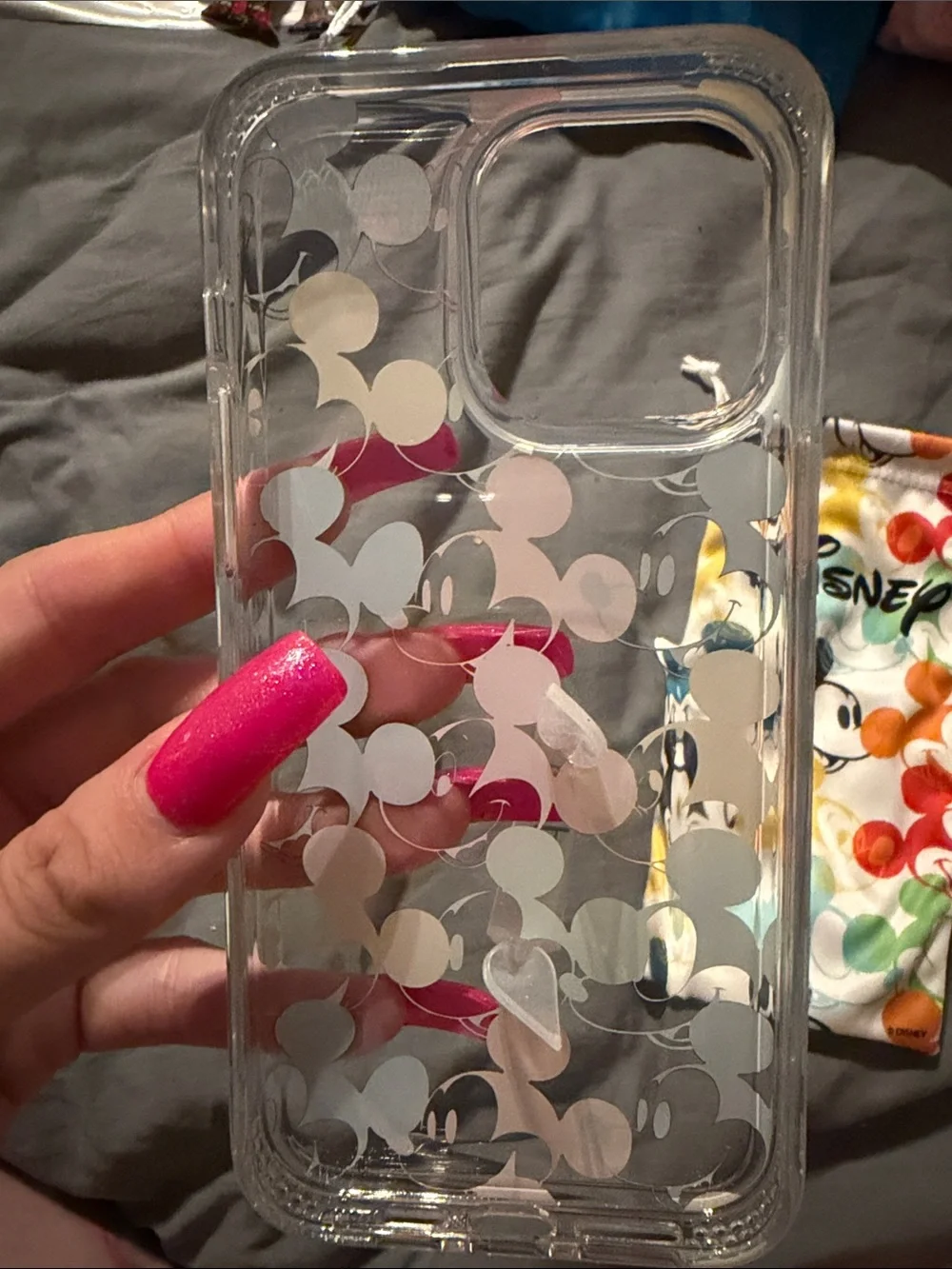 Loopy Case. Mickey. Multi color.